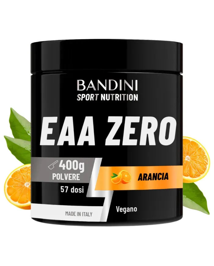 EAA Amminoacidi Essenziali in Polvere (Arancia) – 400 g